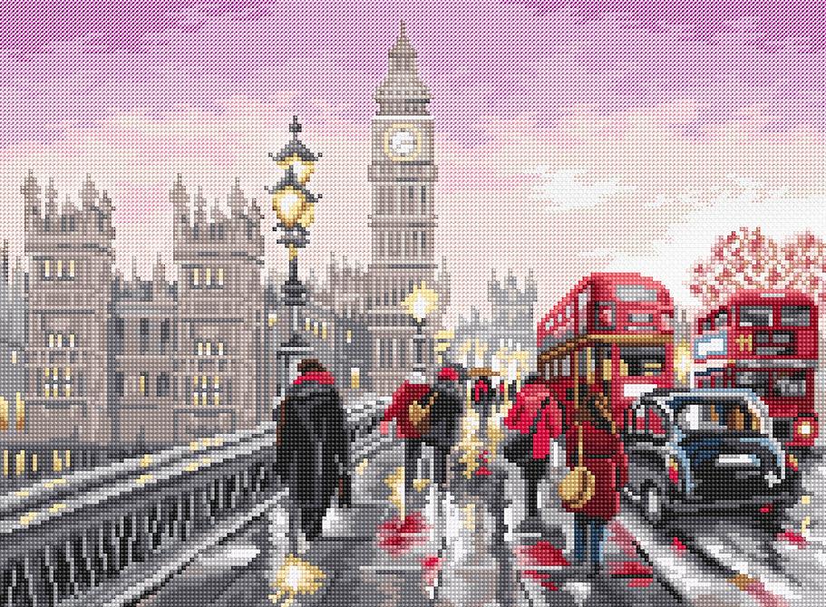 Westminster Bridge L8040 Counted Cross Stitch Kit