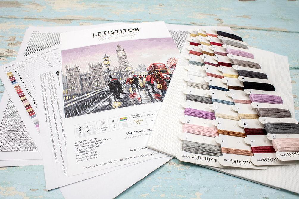 Westminster Bridge L8040 Counted Cross Stitch Kit