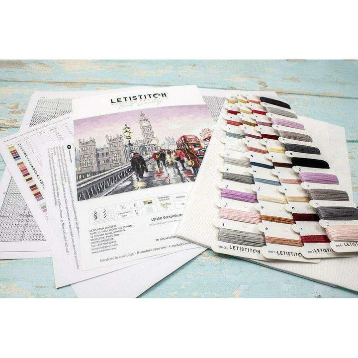 Westminster Bridge L8040 Counted Cross Stitch Kit