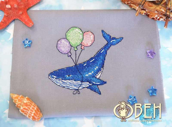 Whale 1228 Counted Cross Stitch Kit