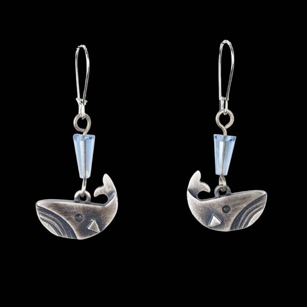 Whale Earrings by Faire 