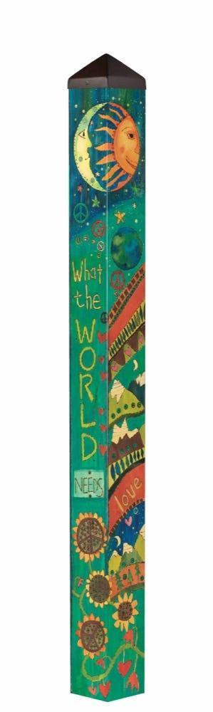 What the World Needs 60" Art Pole by Studio M - Quirks!