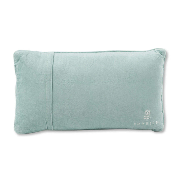 Where the People Aren't Needlepoint Pillow