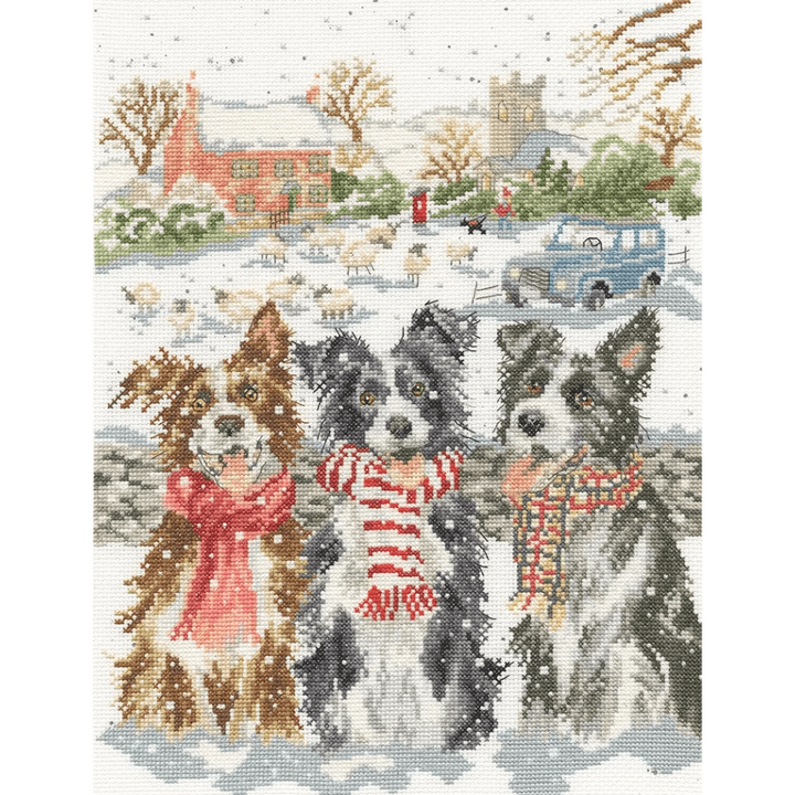 While Shepherds Watched XHD146 Counted Cross Stitch Kit