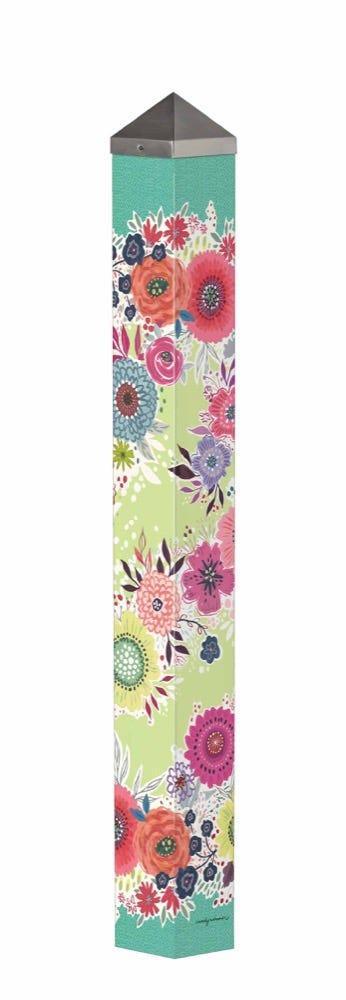 Whimsy Flowers 40" Art Pole by Studio M - Quirks!