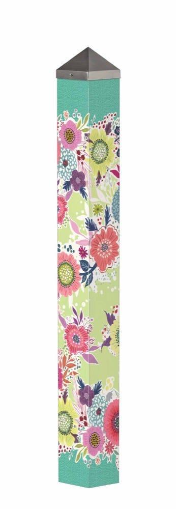 Whimsy Flowers 40" Art Pole by Studio M - Quirks!