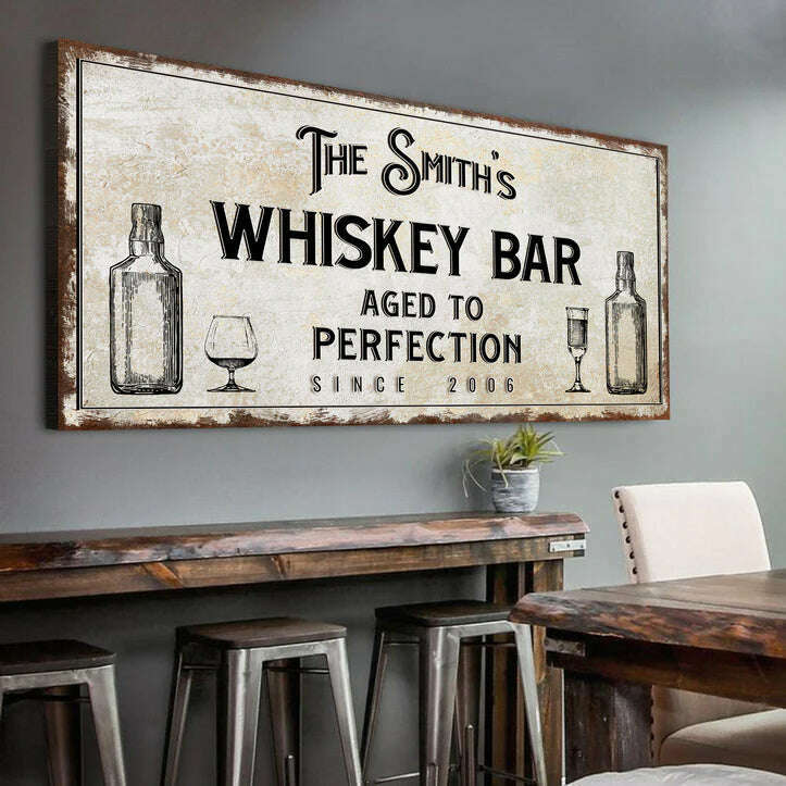 Whiskey Bar Sign III