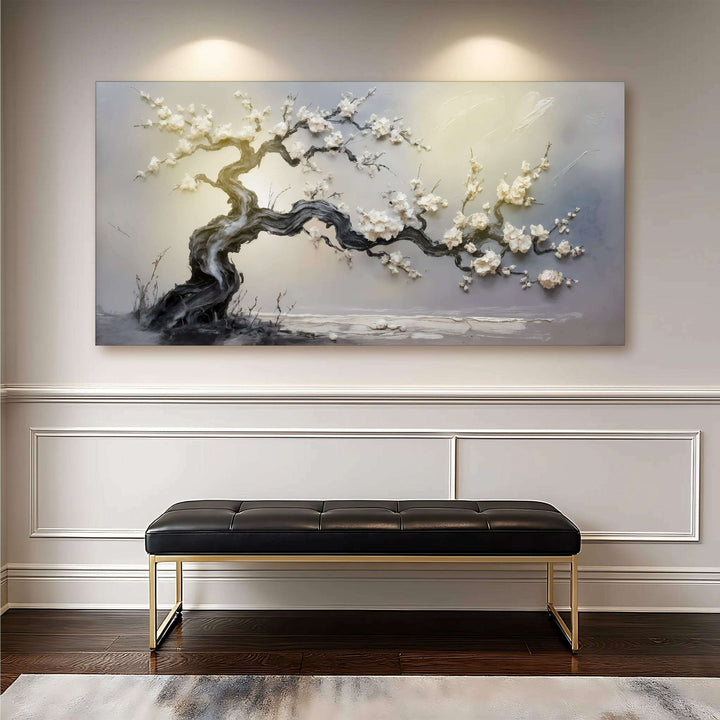 White Blossom Wall Art