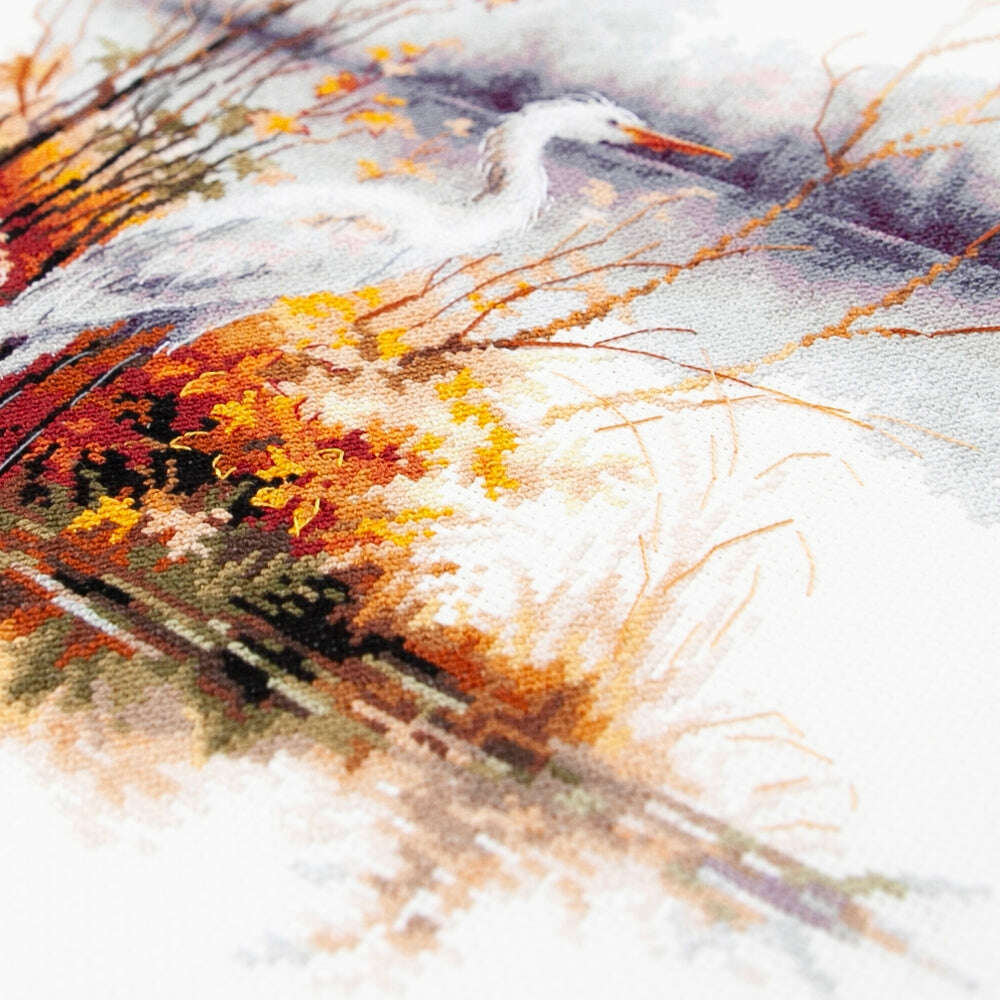 White Heron 70-09 Counted Cross-Stitch Kit