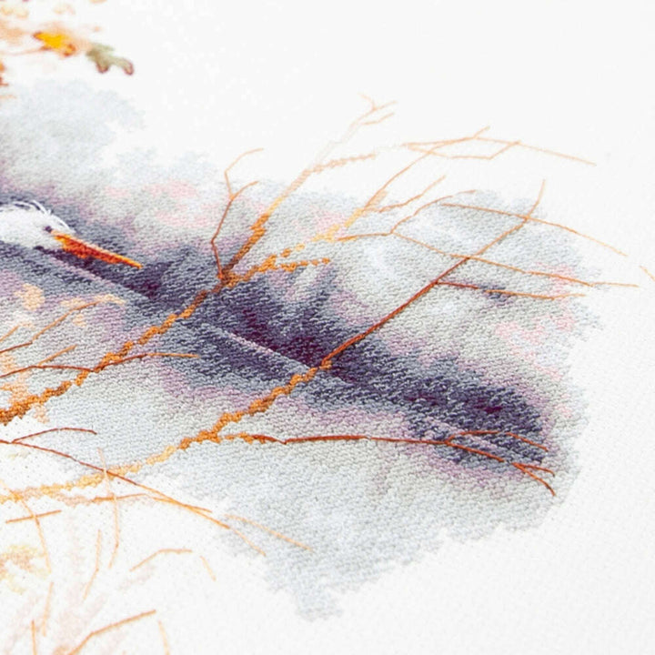 White Heron 70-09 Counted Cross-Stitch Kit