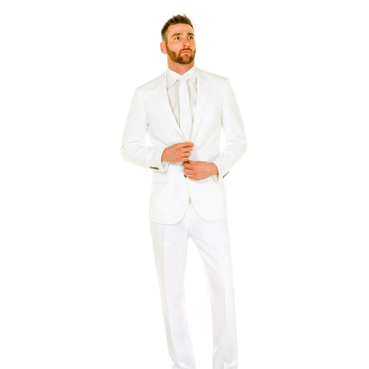 White Lightning | Mens White Suit