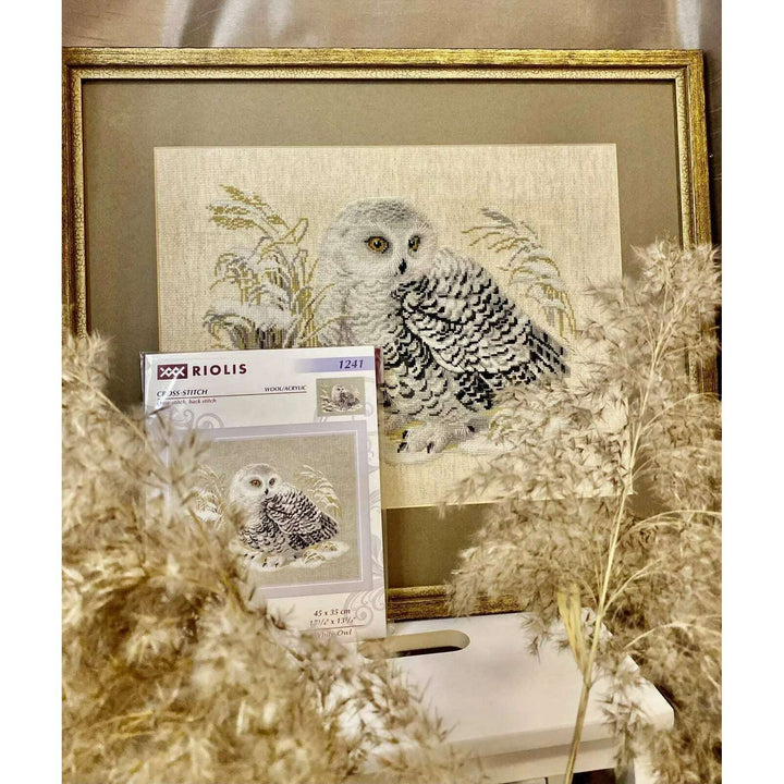 White Owl R1241 Counted Cross Stitch Kit