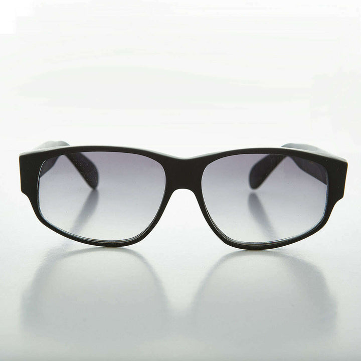 Wide Rectangular Mod Vintage Sunglass - Fez