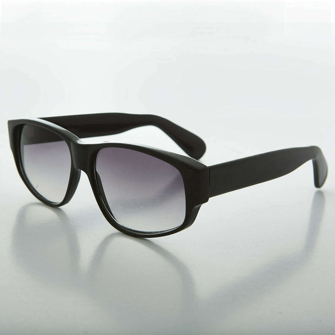 Wide Rectangular Mod Vintage Sunglass - Fez