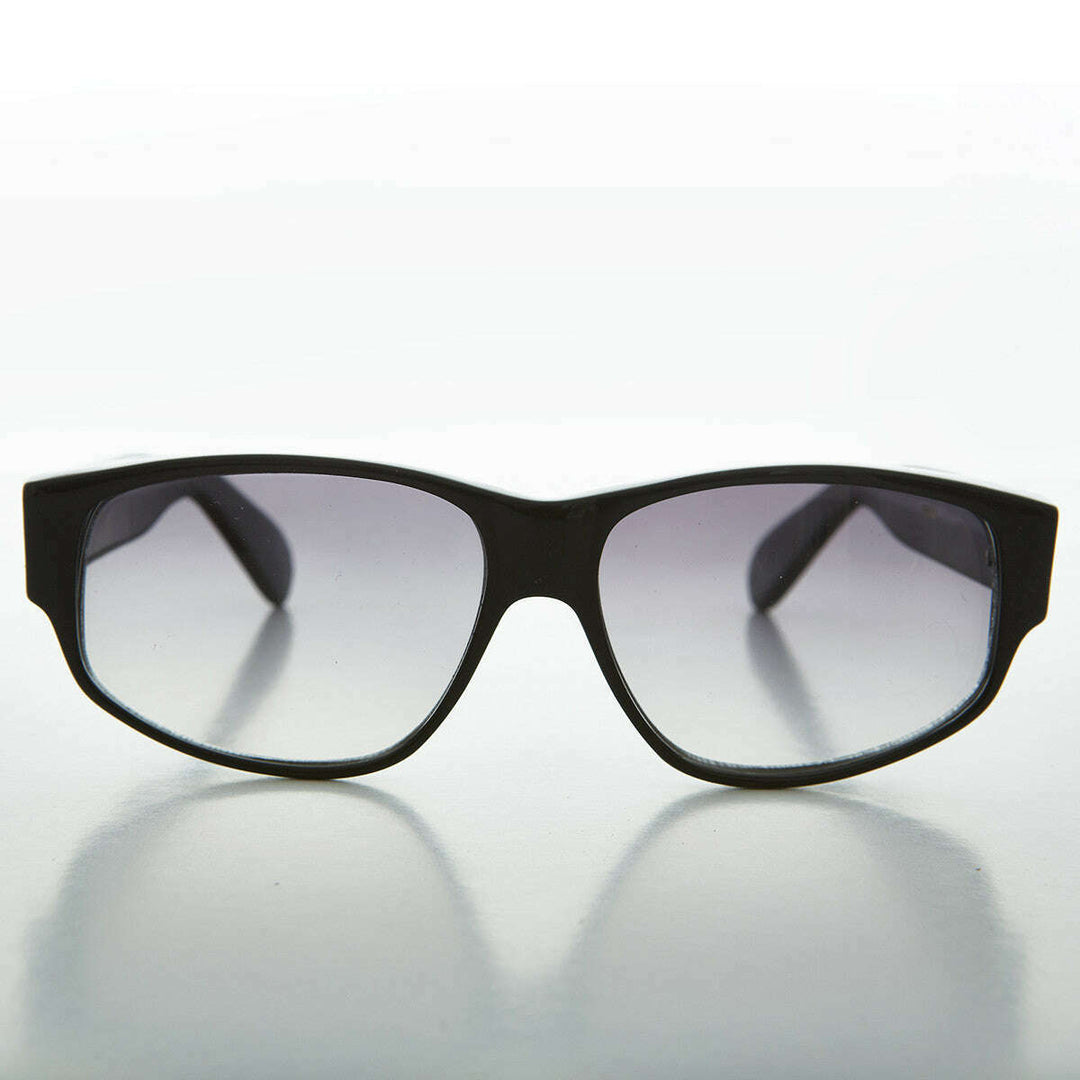 Wide Rectangular Mod Vintage Sunglass - Fez