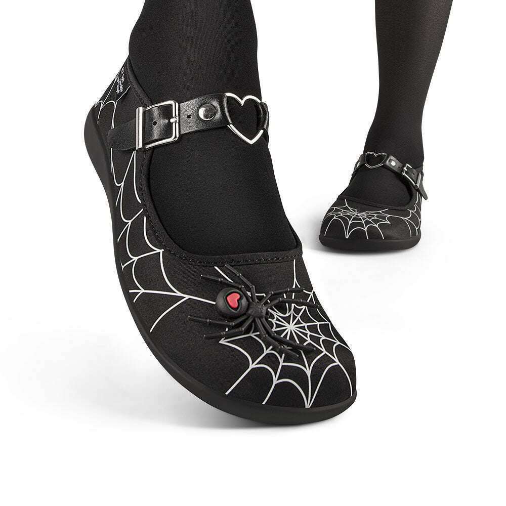 Widow Heart Women's Mary Jane Flats