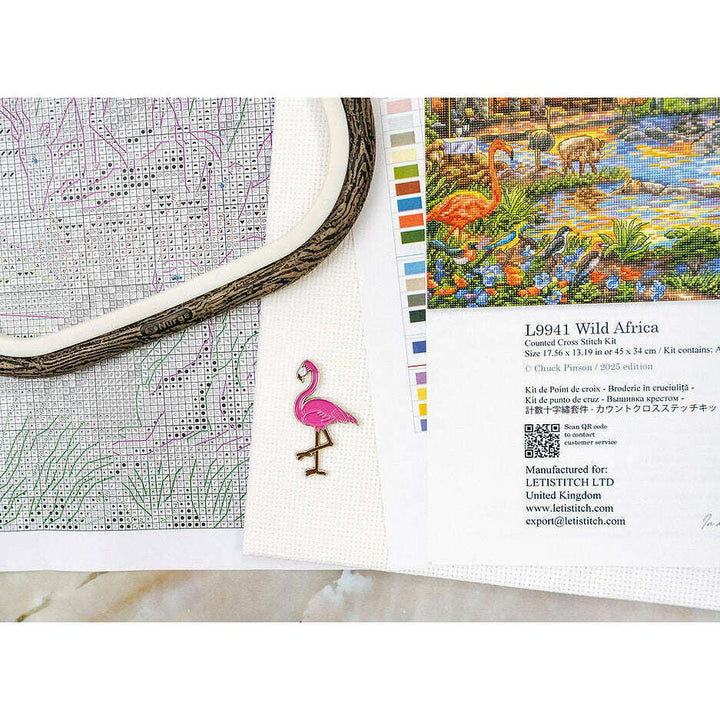 Wild Africa L9941 Counted Cross Stitch Kit