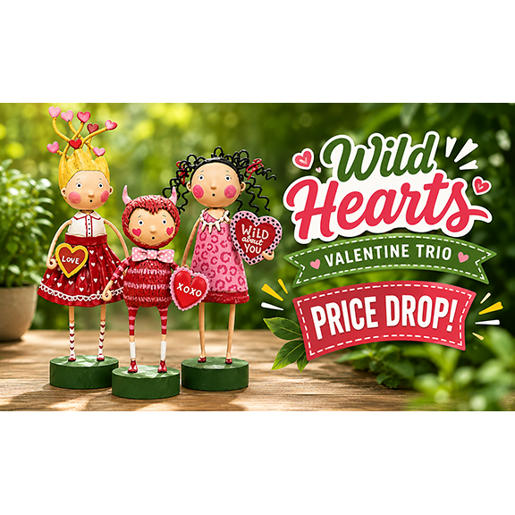Wild Hearts Valentine Trio by Lori Mitchell – view 4