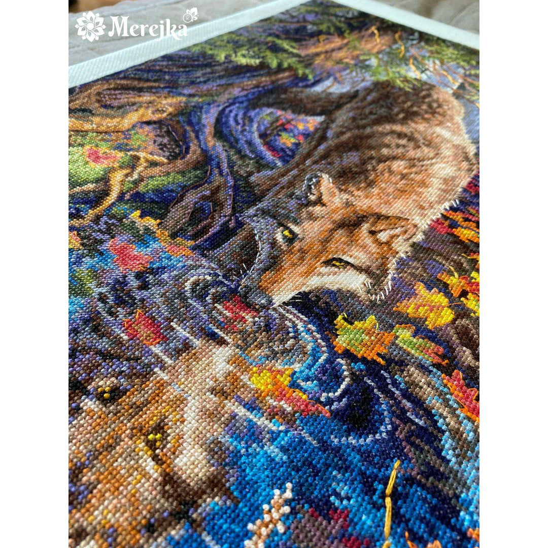 Wild Spirit K-217 Counted Cross-Stitch Kit