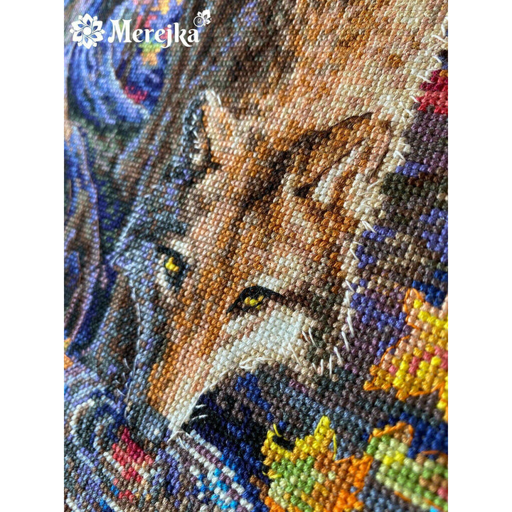 Wild Spirit K-217 Counted Cross-Stitch Kit