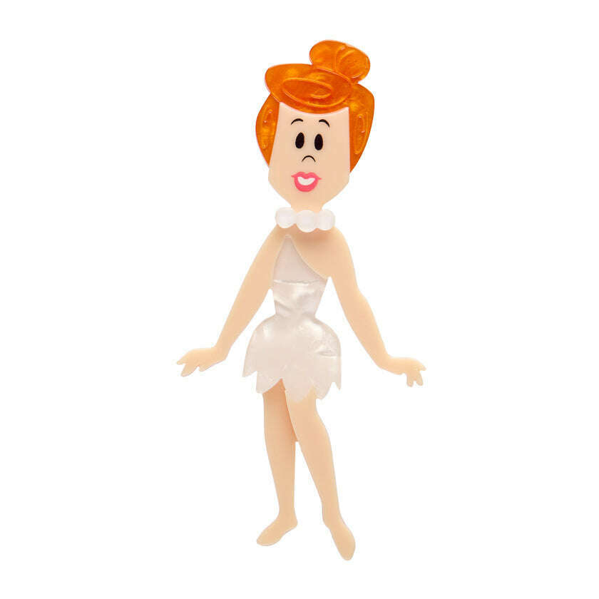 Wilma Flintstone Brooch by Erstwilder erstwilder