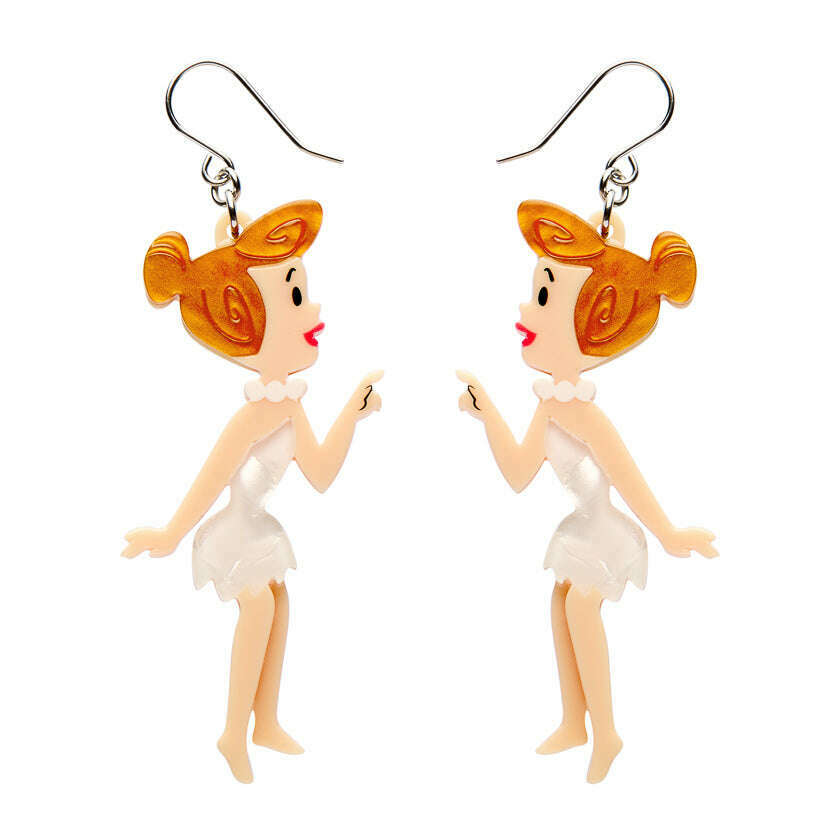 Wilma Flintstone Drop Earrings by Erstwilder erstwilder