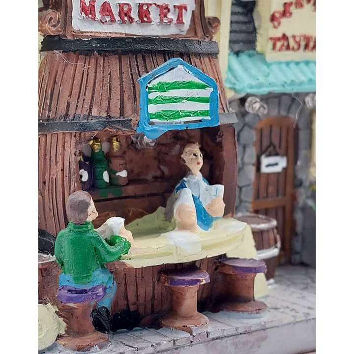 Wine Market. Christmas Village Wizardi F07-N1-10-2321B