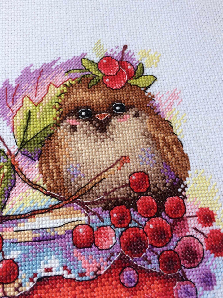 Winged Arrowwood SM-392 Counted Cross Stitch Kit