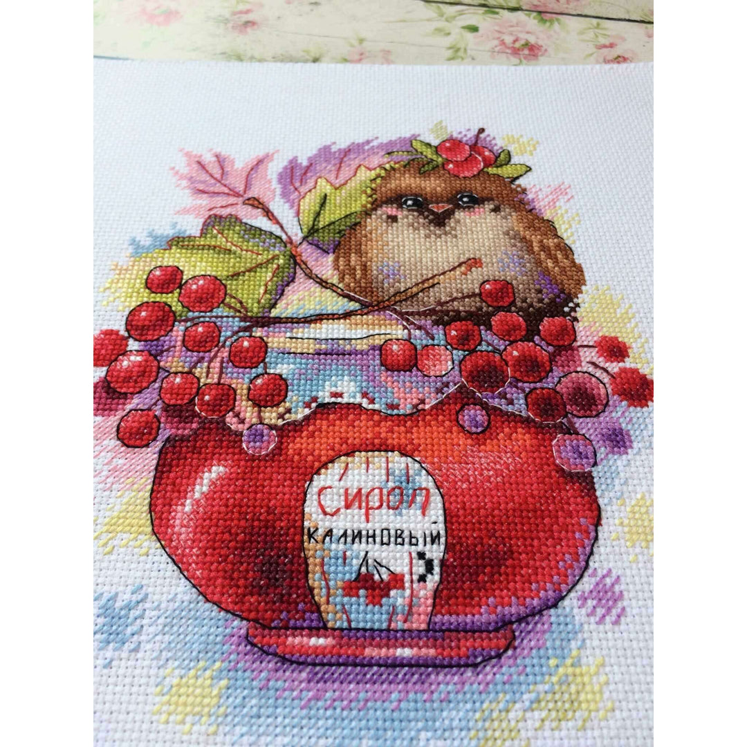 Winged Arrowwood SM-392 Counted Cross Stitch Kit