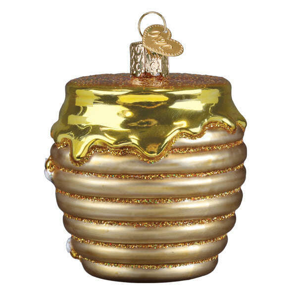 Old World Christmas Winnie and Friends Blown Glass Ornament