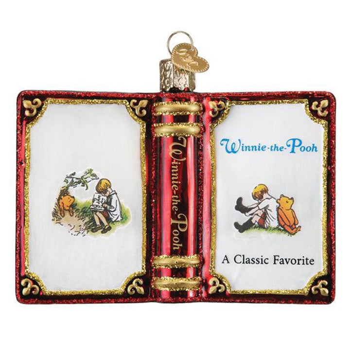 Winnie-the-pooh Book Ornament by Old World Christmas image 2