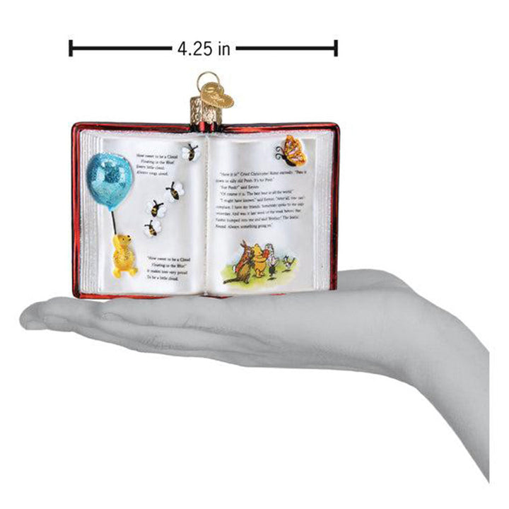 Winnie-the-pooh Book Ornament by Old World Christmas image 4