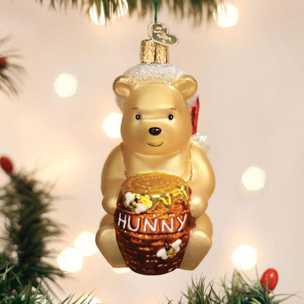 Winnie The Pooh Ornament by Old World Christmas image 1