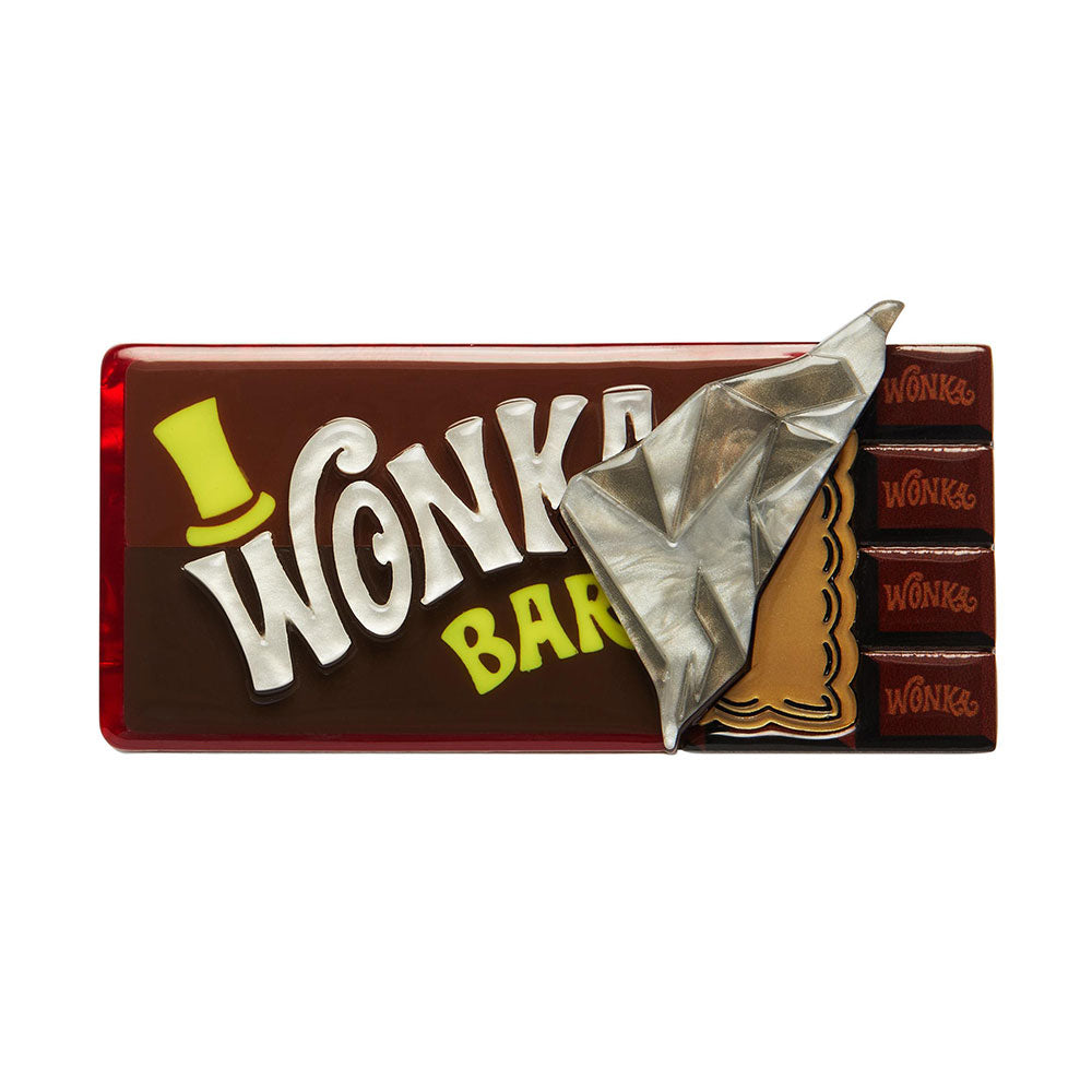 Winning Wonka Bar Brooch by Erstwilder image