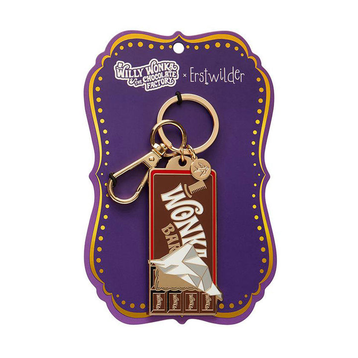 Winning Wonka Bar Enamel Key Ring by Erstwilder image 2