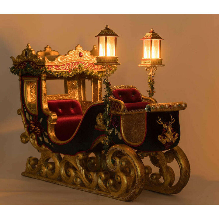 Winter Balsam and Berry Sleigh by Katherine's Collection image 1