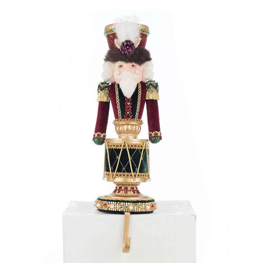 Winter Balsam Nutcracker Stocking Holder by Katherine's Collection image