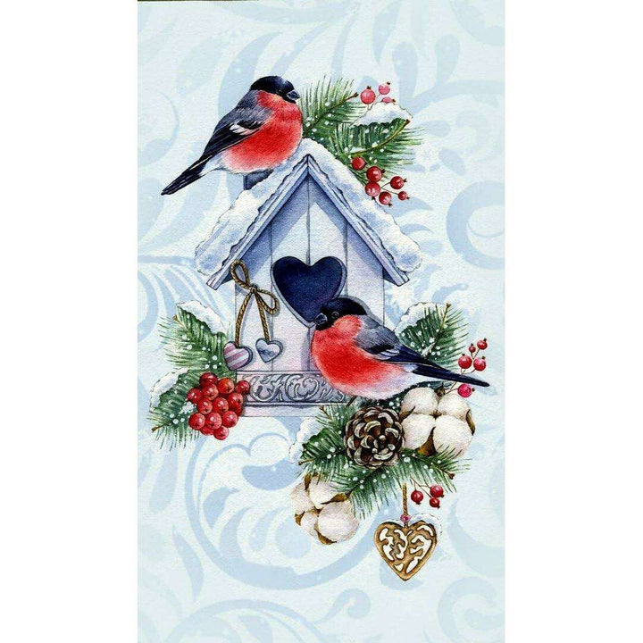 Winter Bullfinches CS2584 15.8 x 27.6 inches Crafting Spark Diamond Painting Kit