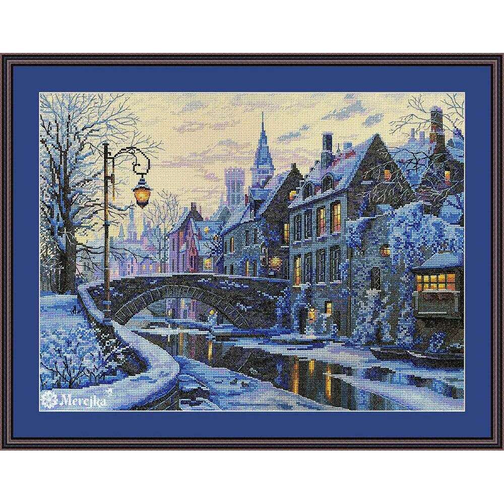 Winter Evening K-169 Counted Cross-Stitch Kit