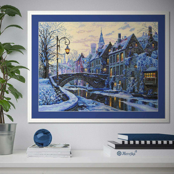 Winter Evening K-169 Counted Cross-Stitch Kit