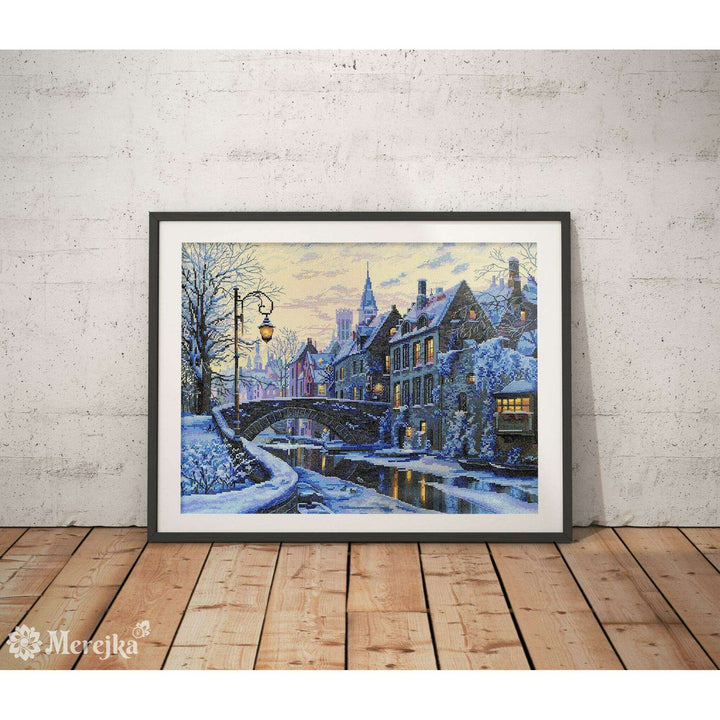 Winter Evening K-169 Counted Cross-Stitch Kit