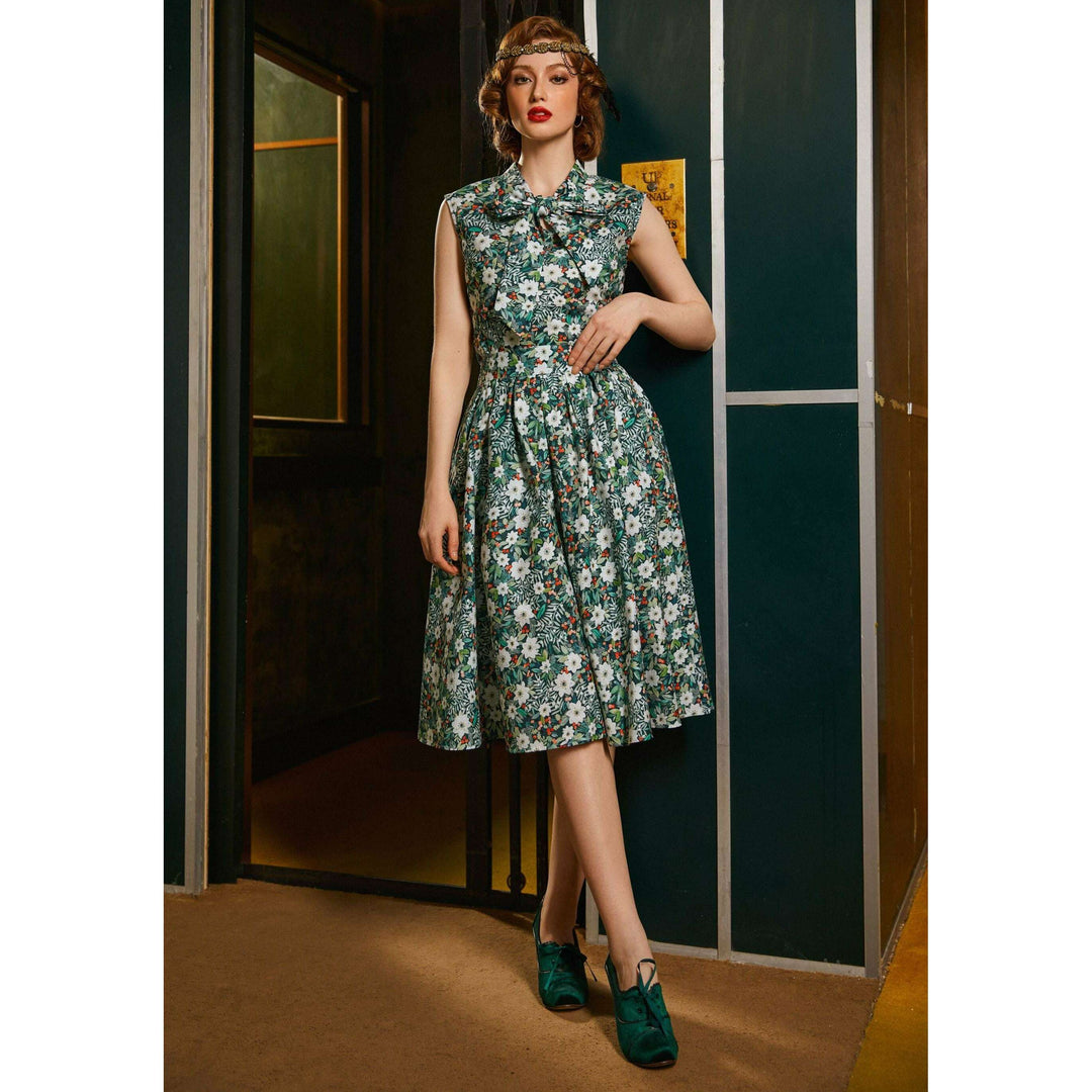 Winter Floral Doris Skirt