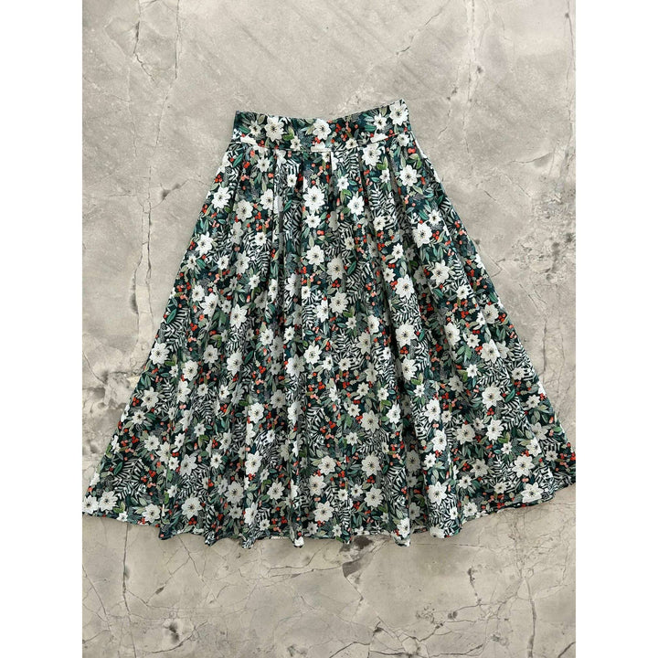 Winter Floral Doris Skirt