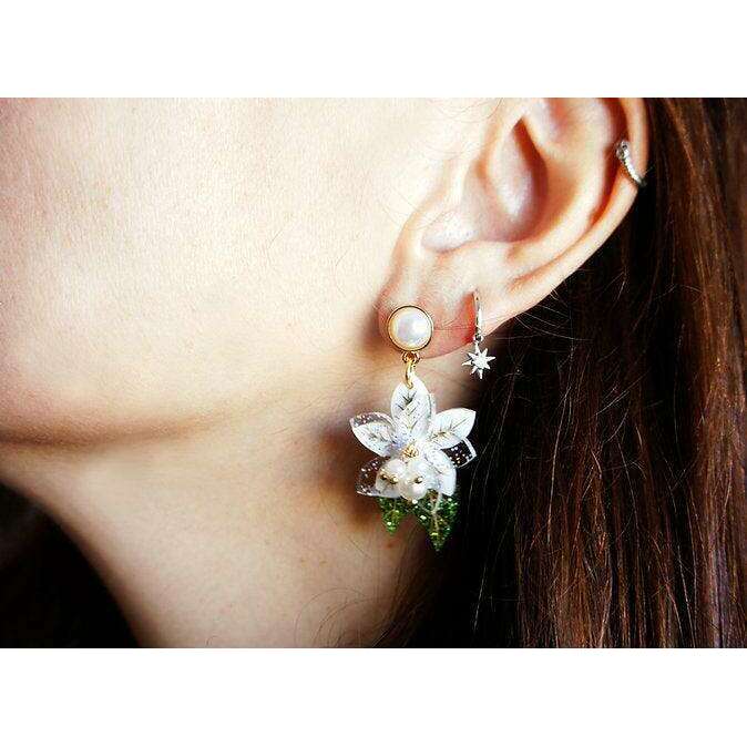 Winter Flowers Earrings by Laliblue - Quirks!