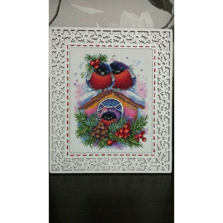 Winter House SM-440 Counted Cross Stitch Kit