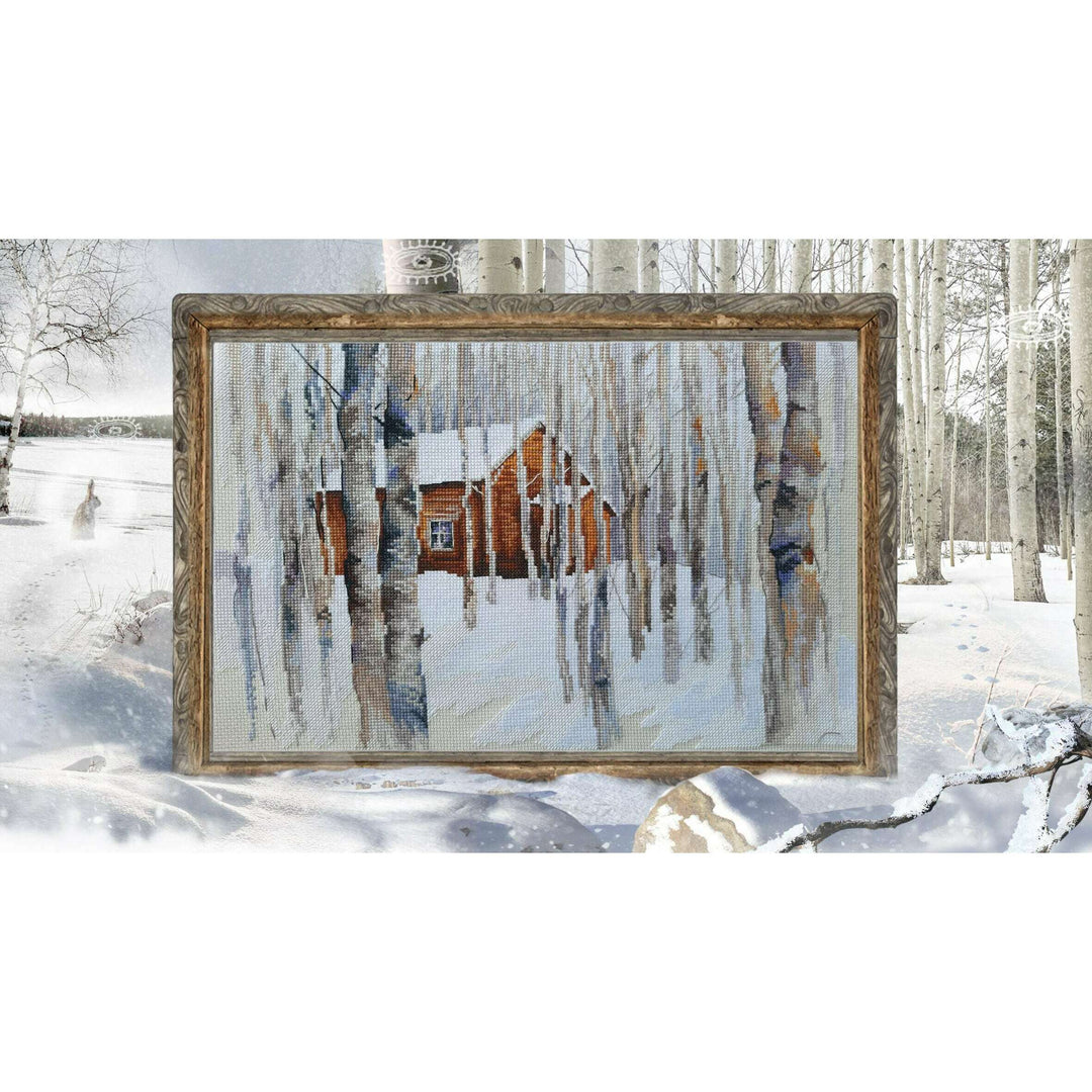 Winter island M992 Counted Cross Stitch Kit