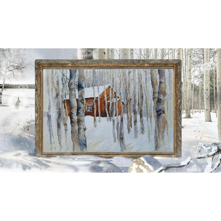Winter island M992 Counted Cross Stitch Kit