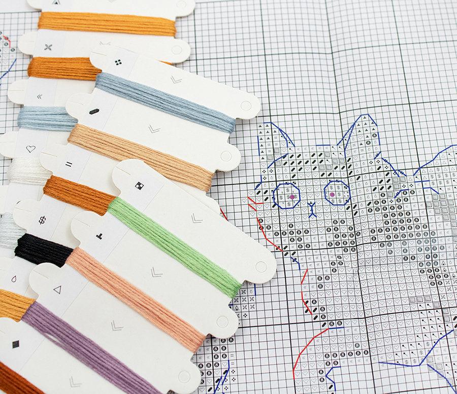 Winter Kitties L8813 Counted Cross Stitch Kit