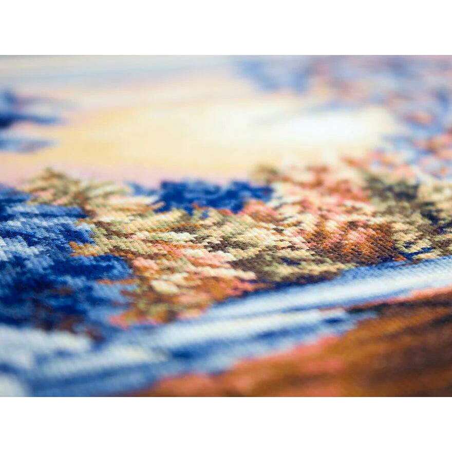 Winter Landscape B477L Counted Cross-Stitch Kit