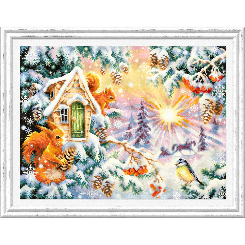 Winter Morning 110-700 Counted Cross-Stitch Kit